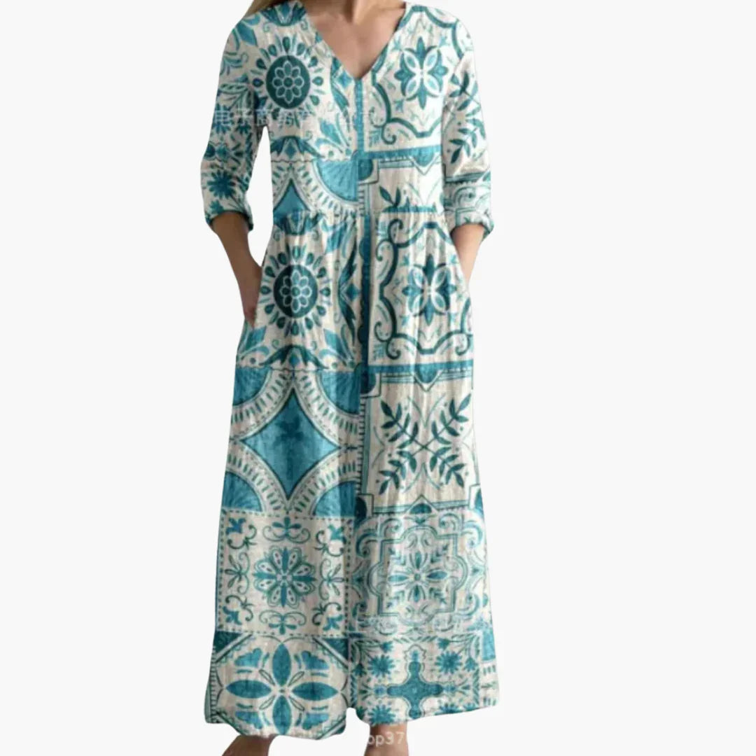 Maxi Kleid Boho Stil für Damen