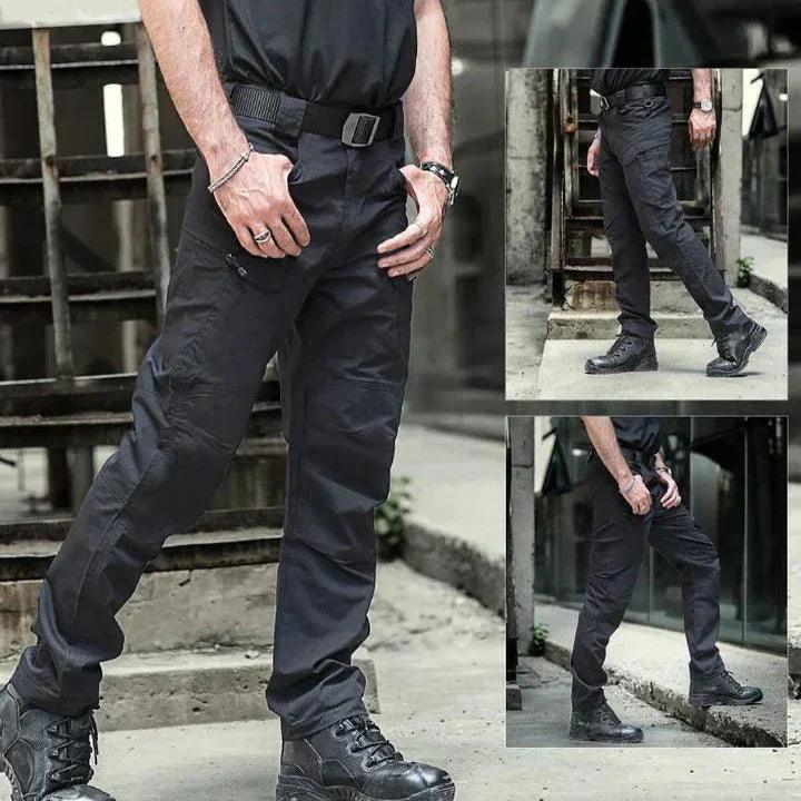 Dehnbare Cargohose mit Taschen für Herren