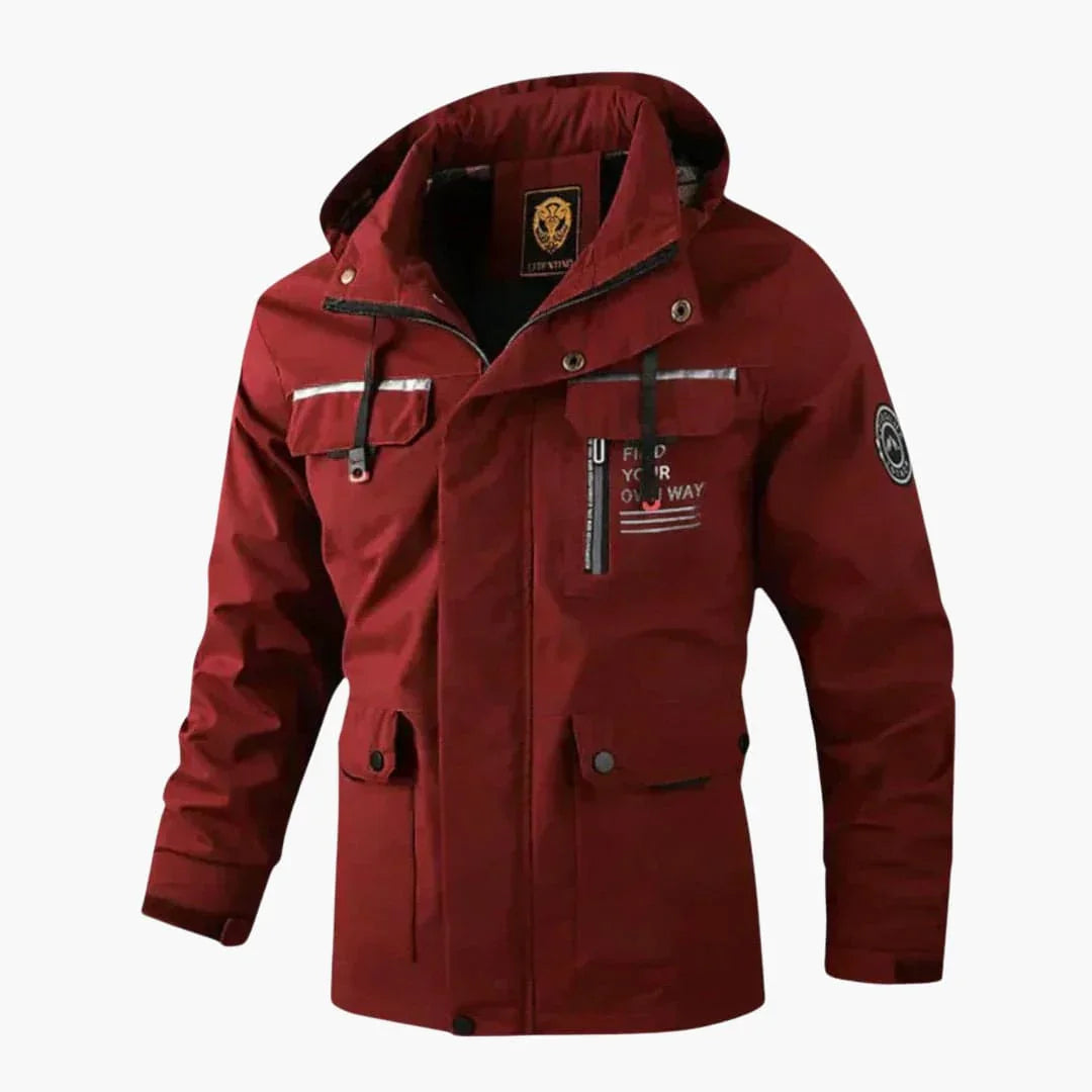 Gefütterte Outdoorjacke für Herren