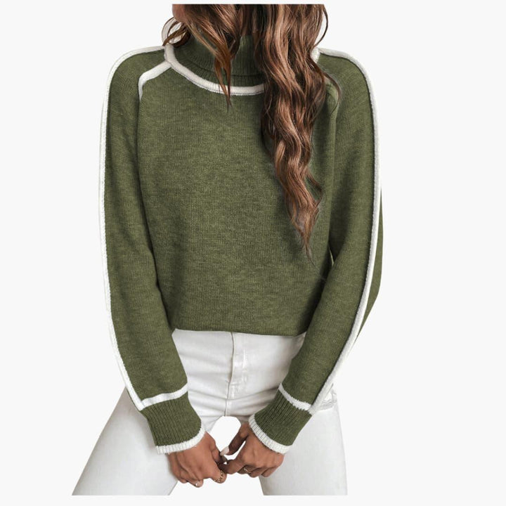 Oversize Rollkragenpullover für Damen – gemütlich & stylisch