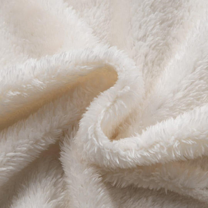 Warme Damen-Pufferjacke mit Fleece-Innenfutter und Kapuze