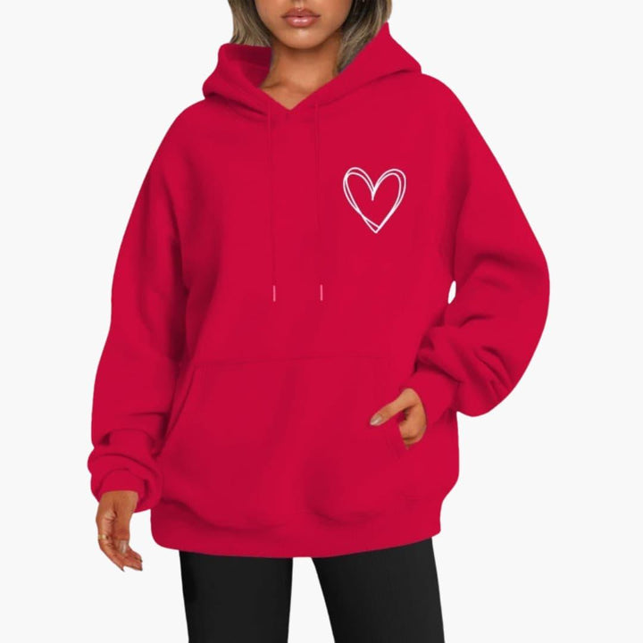 Bequemer Damen Hoodie – Lässiger Kapuzenpullover für Alltag