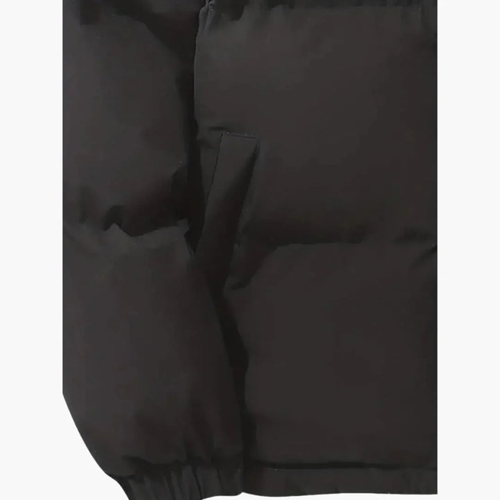 Gefütterte Kapuzen-Winterjacke für Herren