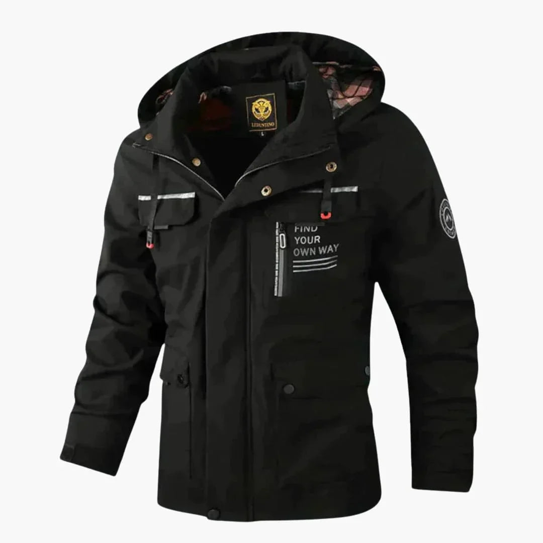 Gefütterte Outdoorjacke für Herren
