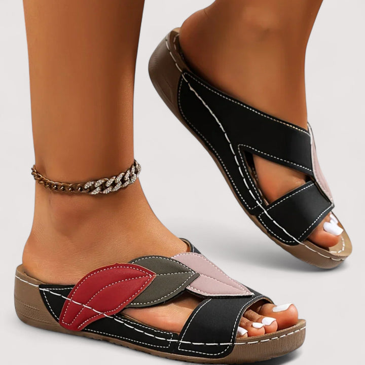 Solveig™ | Slip-on-Sandalen