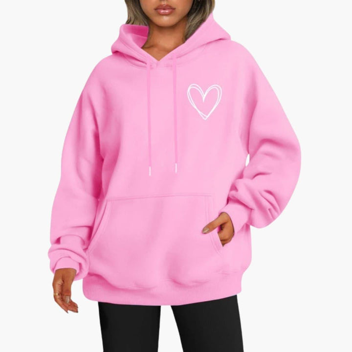 Bequemer Damen Hoodie – Lässiger Kapuzenpullover für Alltag