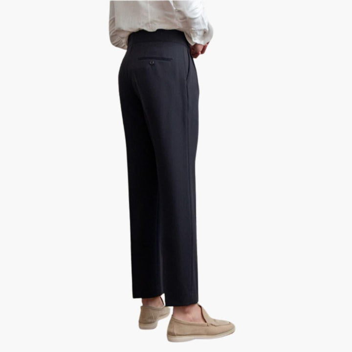 Herren Plissee-Hose – Klassisch geschnittene Bundfaltenhose