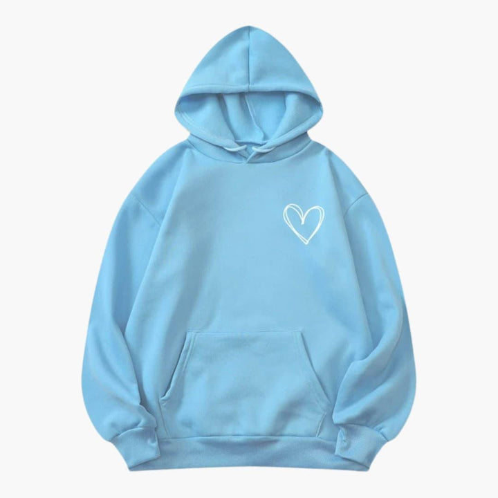 Bequemer Damen Hoodie – Lässiger Kapuzenpullover für Alltag