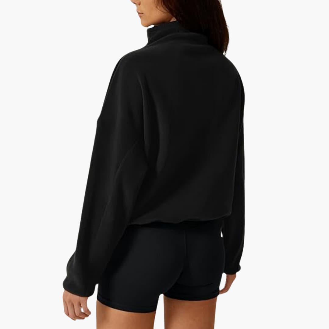 Damen Fleecejacke – Warmes Polarfleece-Sweatshirt Winter