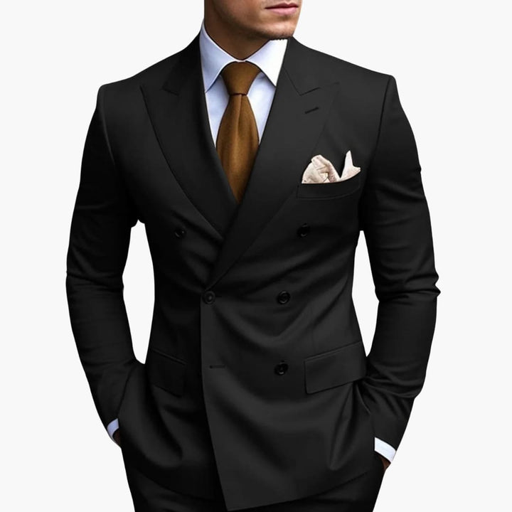 Zweireiher-Anzug für Herren - Klassisches Design mit Stil