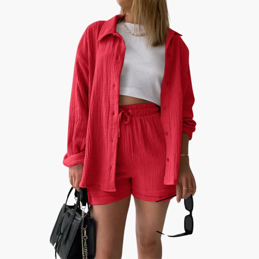Zweiteiliges Sommer Set für Damen