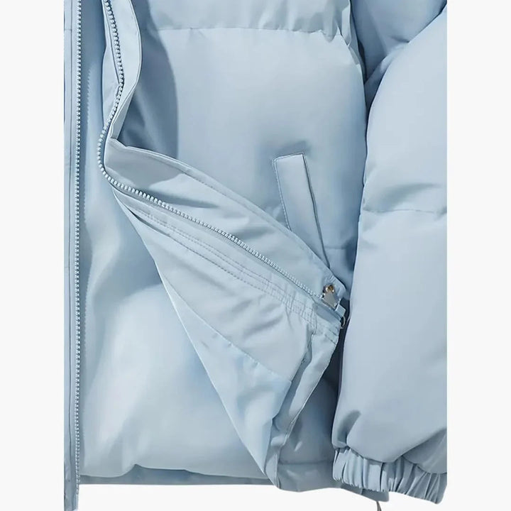 Gefütterte Kapuzen-Winterjacke für Herren