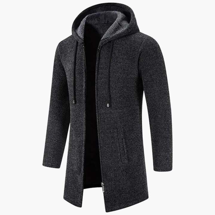 Gepolsterte Kapuzenjacke für Herren
