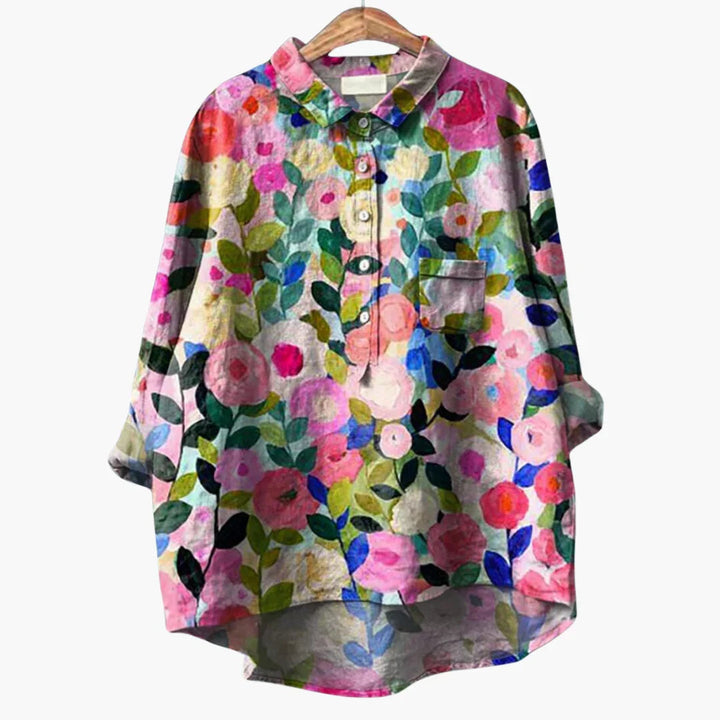 Bluse mit Blumenprint für Damen