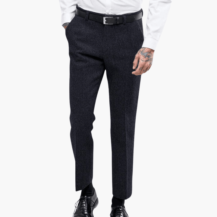 Slim Fit Vintage-Hosen für Männer – Klassische Eleganz für jeden Anlass