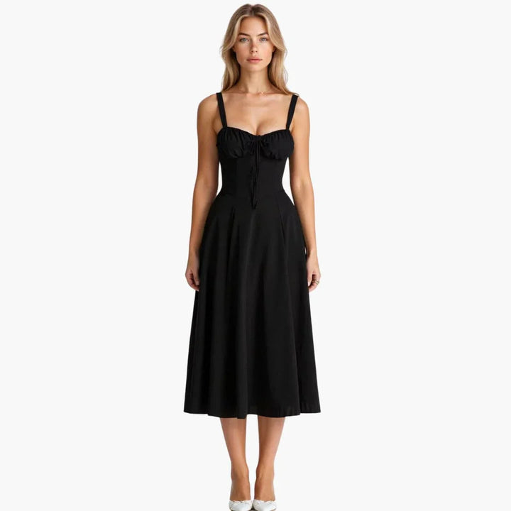 Schnürung Bustier Kleid für Damen