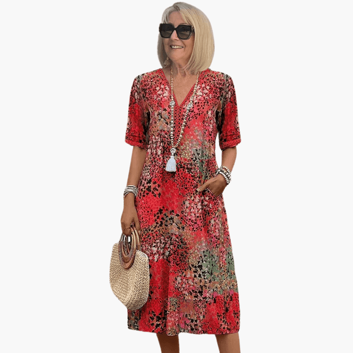 Sommerkleid mit Print für Damen – luftig & figurfreundlich
