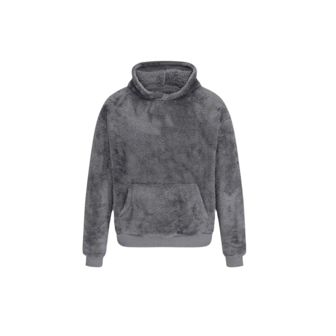 Teddyfleece Kapuzenpullover für Herren