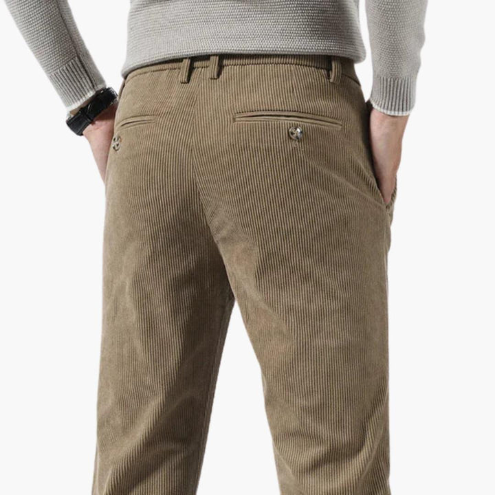 Slim Fit Cord-Hose für Herren – Modische, bequeme Freizeithose