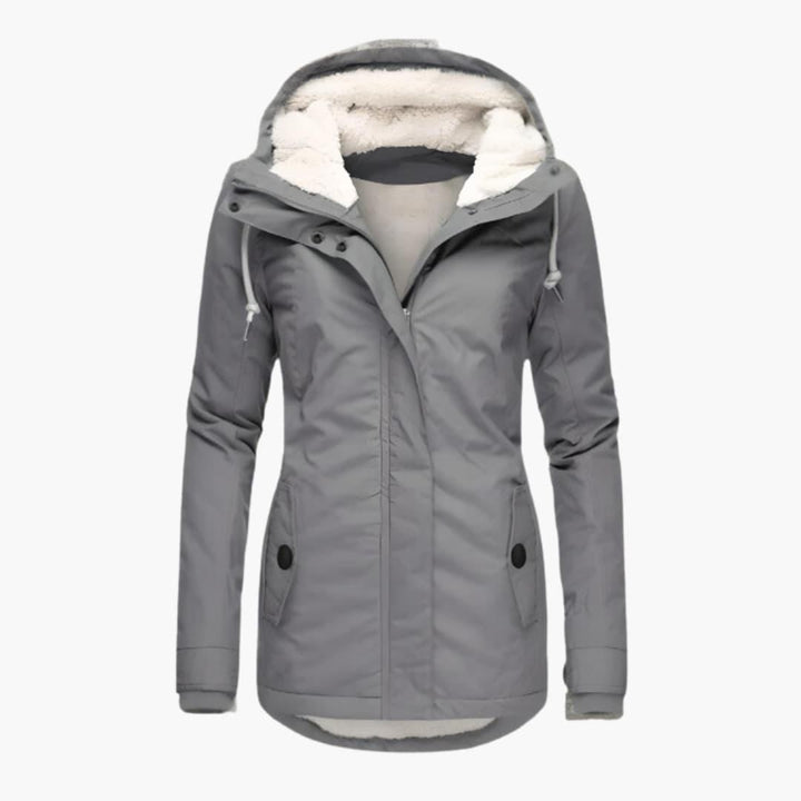 Wasserdichter Damen - Wintermantel mit warmem Innenfutter