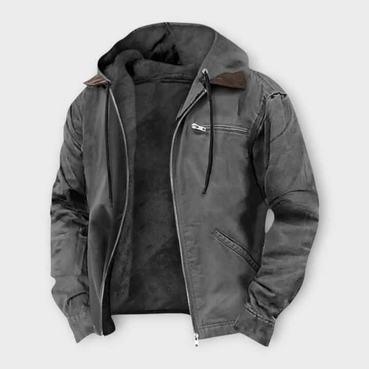 Kapuze Herbstjacke für Herren