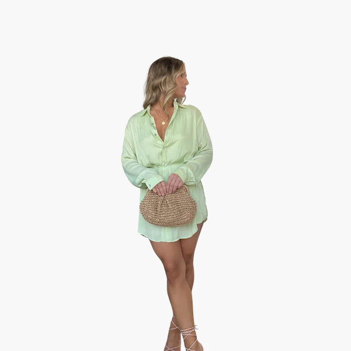 Fließender Romper Dress für Damen