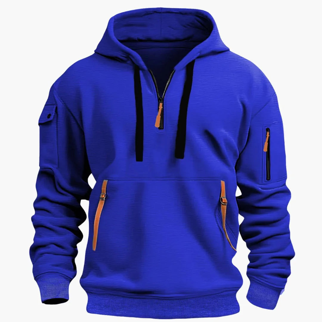 Strukturiertes Hoodie für Herren