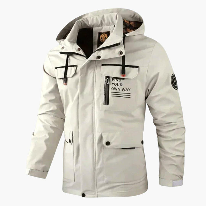 Winddichte Jacke für Männer – Wasserdicht, Stilvoll & Praktisch