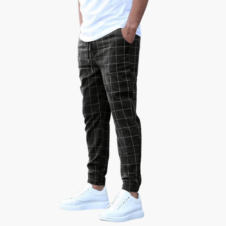 Karohose für Herren – Verstellbare Passform & Stilvolle Eleganz