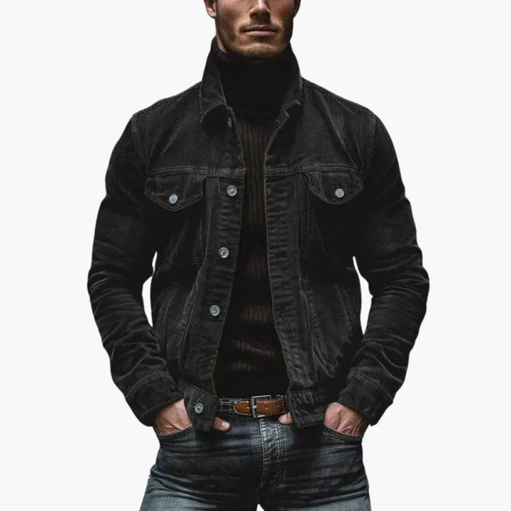 Klassische Cordjacke für Herren