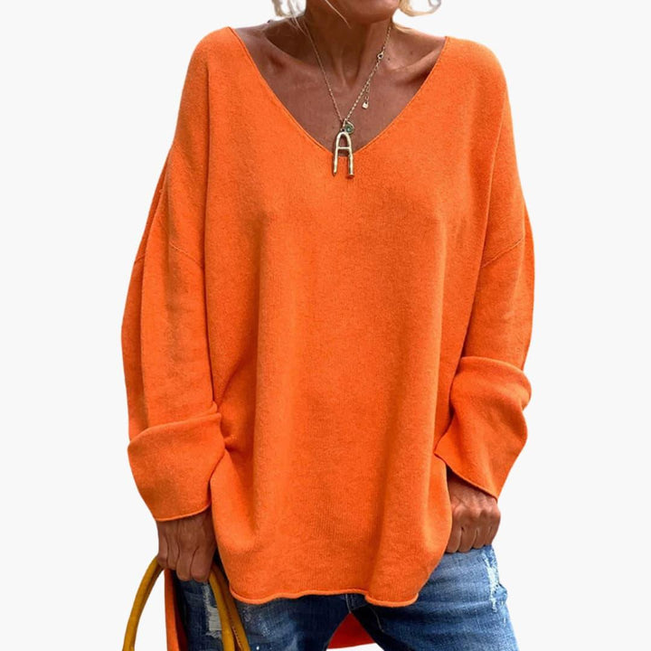 Oversized Langarm Shirt für Damen