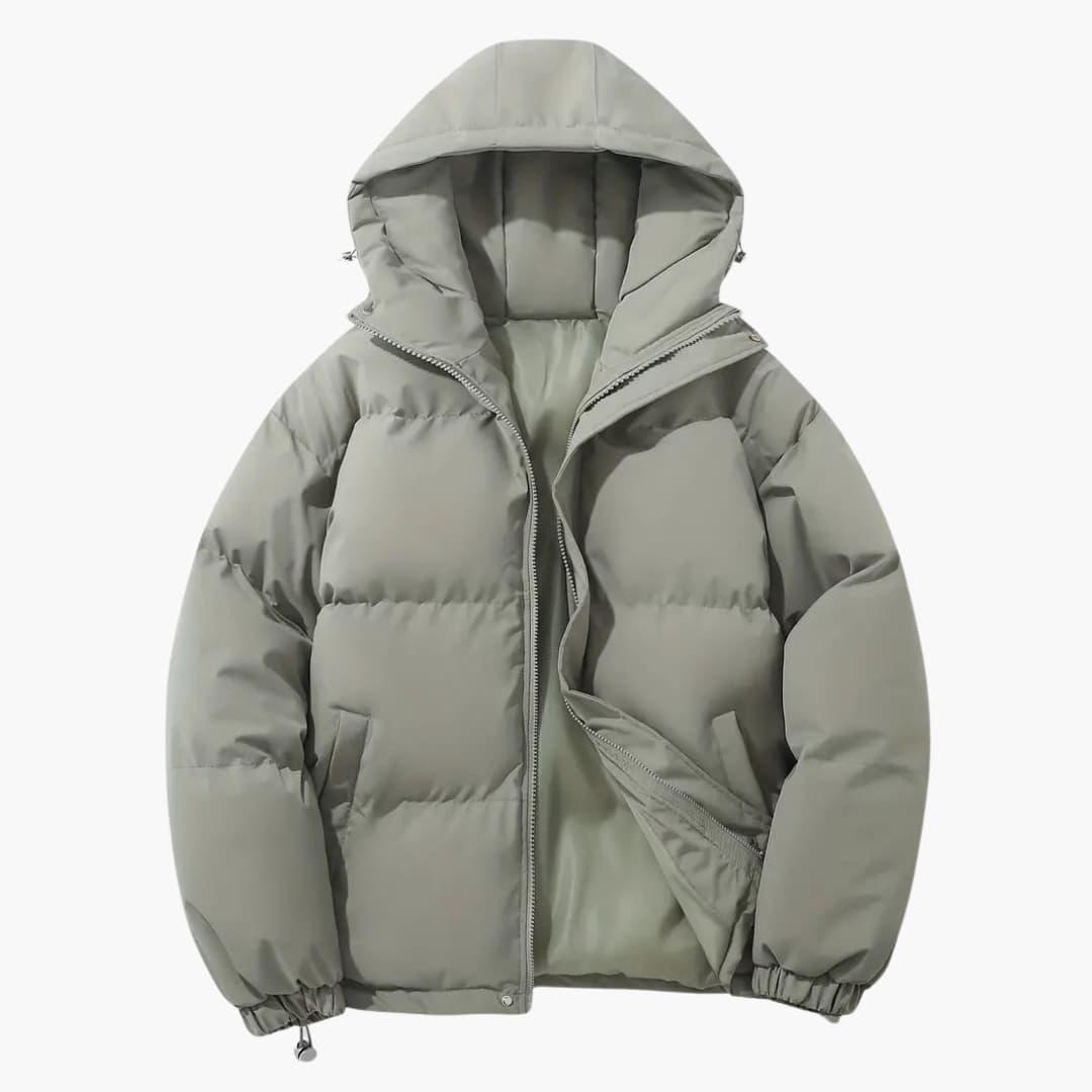 Damen Kapuzen jacke mit Reißverschluss und Seitentaschen