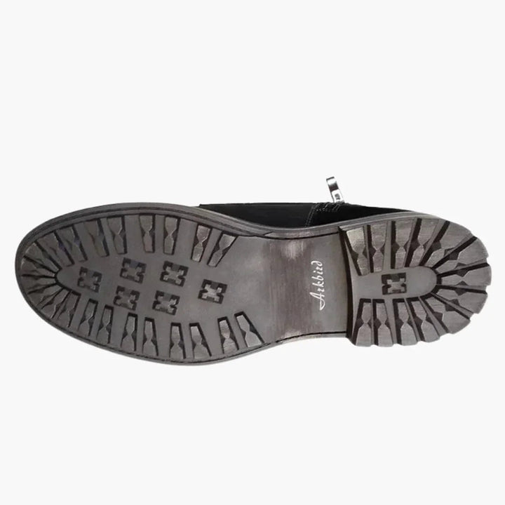 Schnürstiefel mit Reißverschluss für Herren