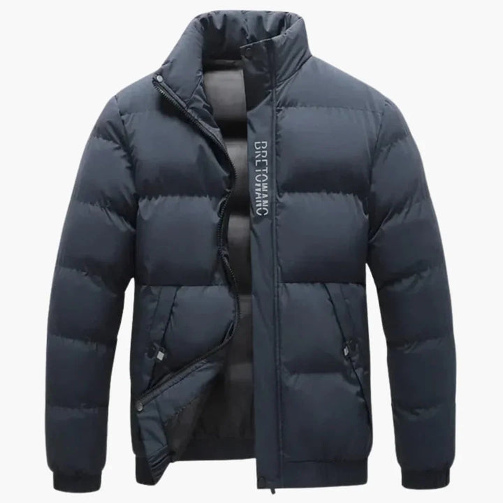 Steppoptik Pufferjacke für Herren