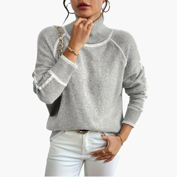 Oversize Rollkragenpullover für Damen – gemütlich & stylisch