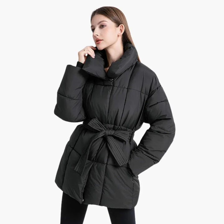 Langer Wintermantel für Damen