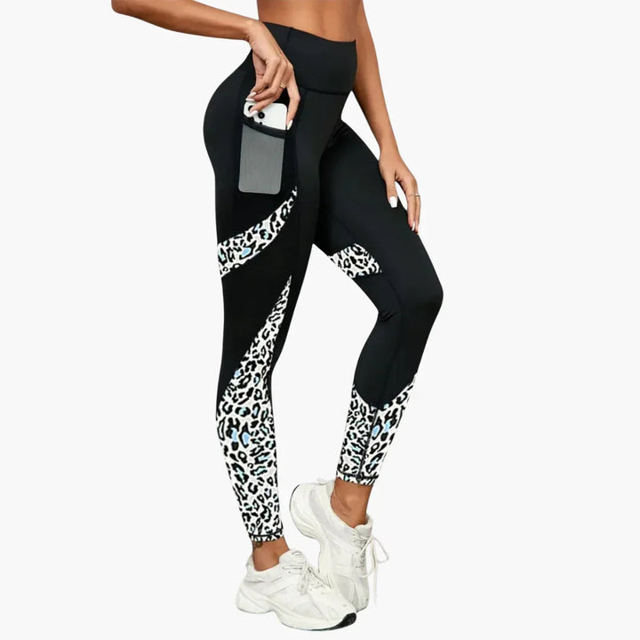 Mesh-Detail Leggings für Damen