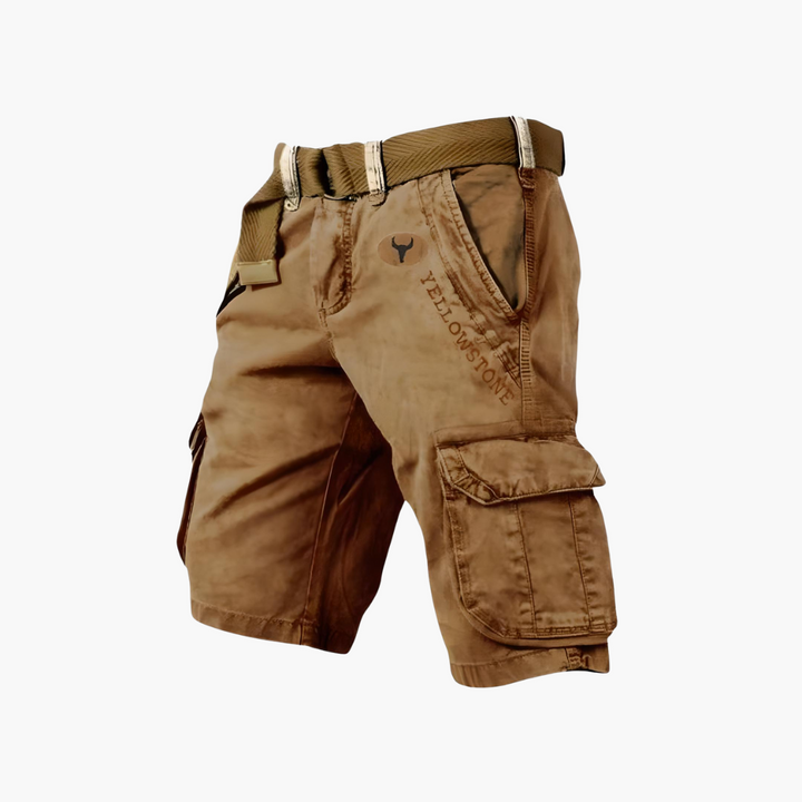 Langarm Cargohemd mit Taschen für Herren