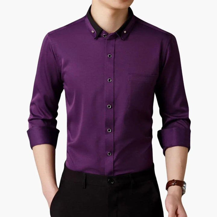 Elegantes Langarmhemd für Herren