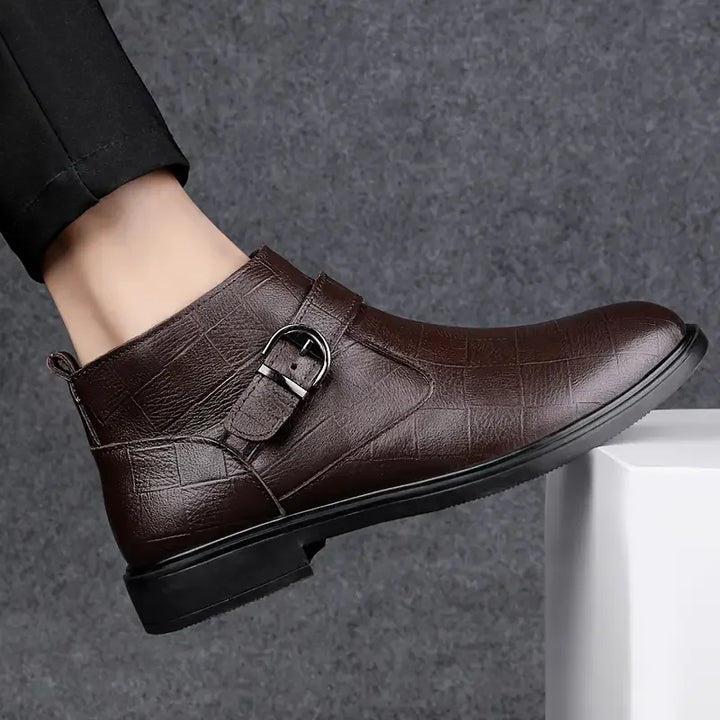 Stiefeletten mit Schnalle für Herren