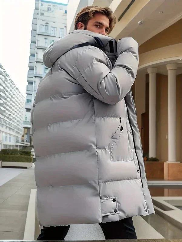 Gefütterter Winterparka für Herren