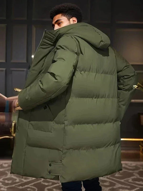 Gefütterter Winterparka für Herren
