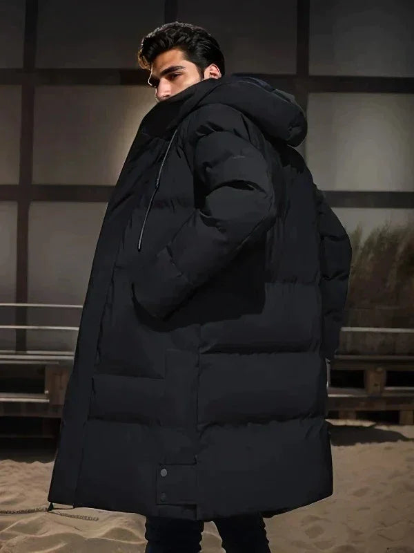Gefütterter Winterparka für Herren