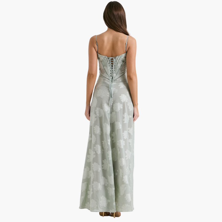 Spitzenkleid im Vintage-Stil für Damen – lang & elegant
