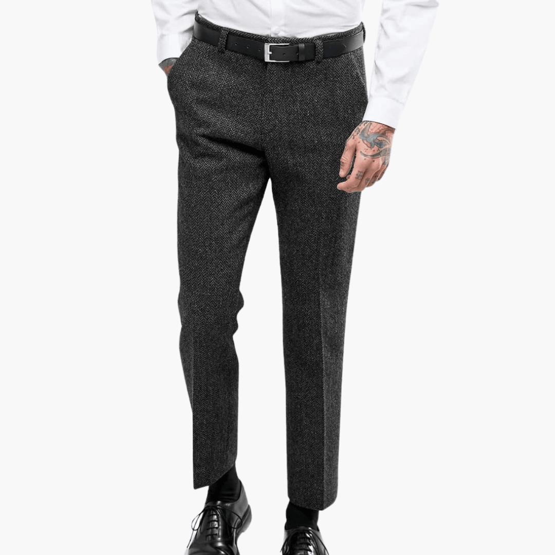 Slim Fit Vintage-Hosen für Männer – Klassische Eleganz für jeden Anlass