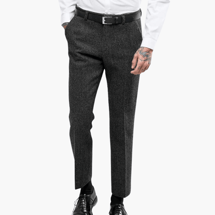 Slim Fit Vintage-Hosen für Männer – Klassische Eleganz für jeden Anlass
