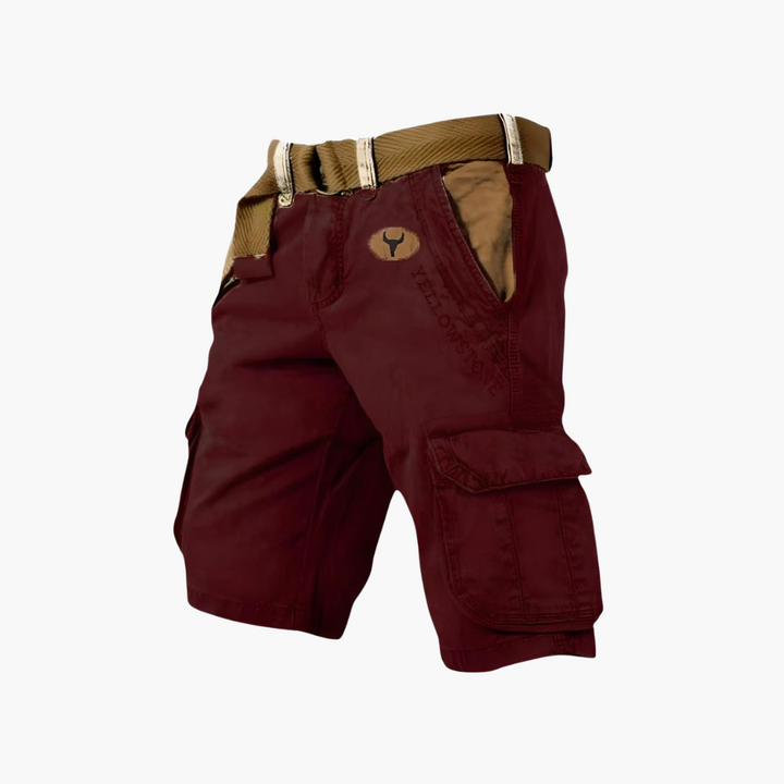 Langarm Cargohemd mit Taschen für Herren