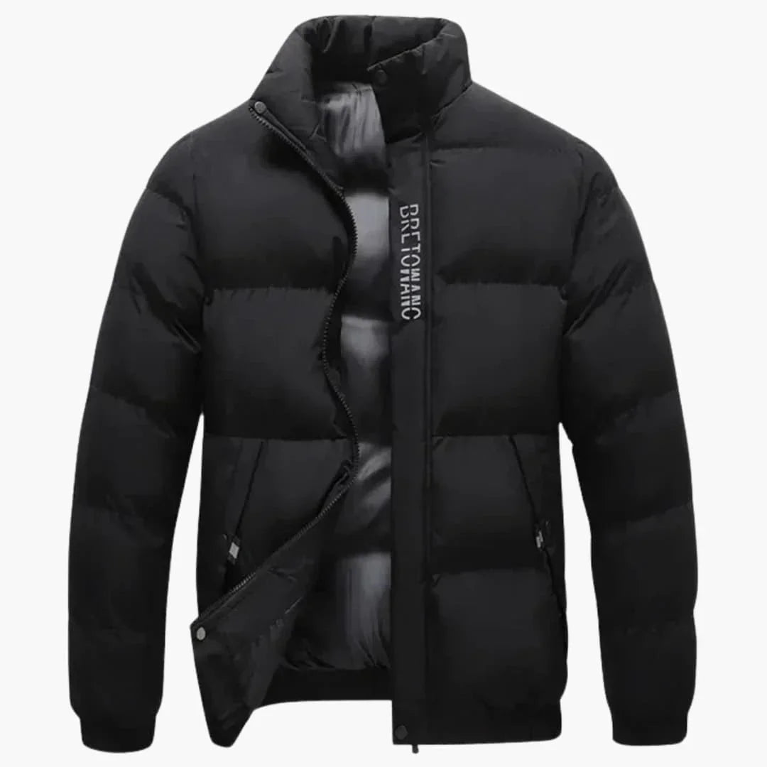 Steppoptik Pufferjacke für Herren