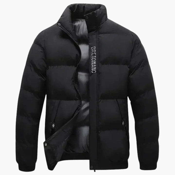 Steppoptik Pufferjacke für Herren