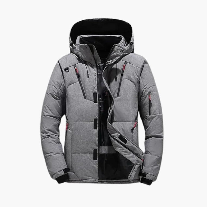 Gefütterte Daunenjacke für Herren